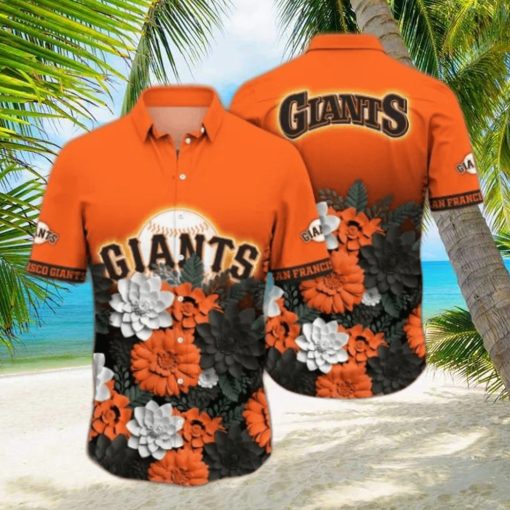 San Francisco Giants MLB Flower Hawaii Shirt And Tshirt For Fans