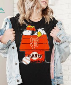 San Francisco Giants Snoopy And Woodstock The Peanuts Baseball shirt