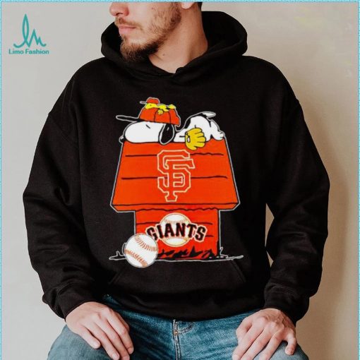 San Francisco Giants Snoopy And Woodstock The Peanuts Baseball shirt