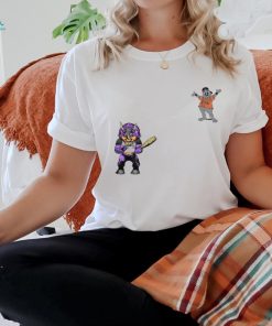 San Francisco Giants VS Colorado Rockies MLB 2024 mascot cartoon baseball shirt
