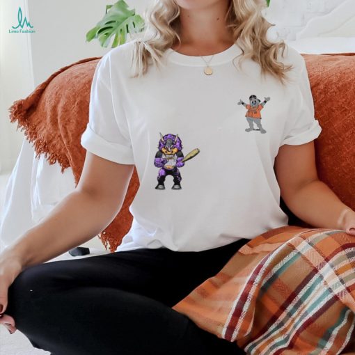 San Francisco Giants VS Colorado Rockies MLB 2024 mascot cartoon baseball shirt
