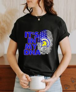 San Jose State Spartans It’s In My DNA Fingerprint shirt