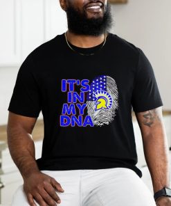 San Jose State Spartans It’s In My DNA Fingerprint shirt