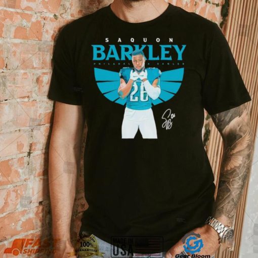 Saquon Barkley Philadelphia Eagles signature shirt