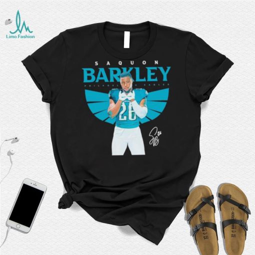 Saquon Barkley Philadelphia Eagles signature shirt