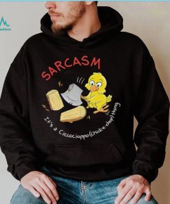 Sarcasm it’s a Ciccocioppo thing art shirt
