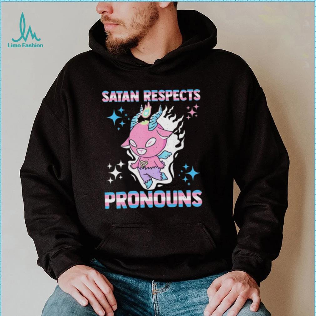 Satan Respects Pronouns gay LGBT shirt Satan Respects Pronouns gay LGBT shirt