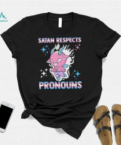 Satan Respects Pronouns gay LGBT shirt, hoodie, sweater, long sleeve and tank top Satan Respects Pronouns gay LGBT shirt