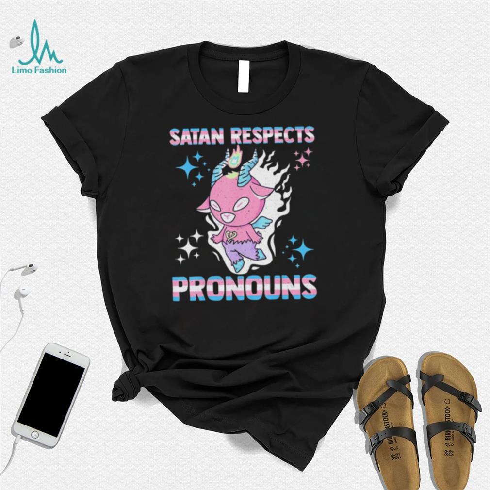 Satan Respects Pronouns gay LGBT shirt Satan Respects Pronouns gay LGBT shirt