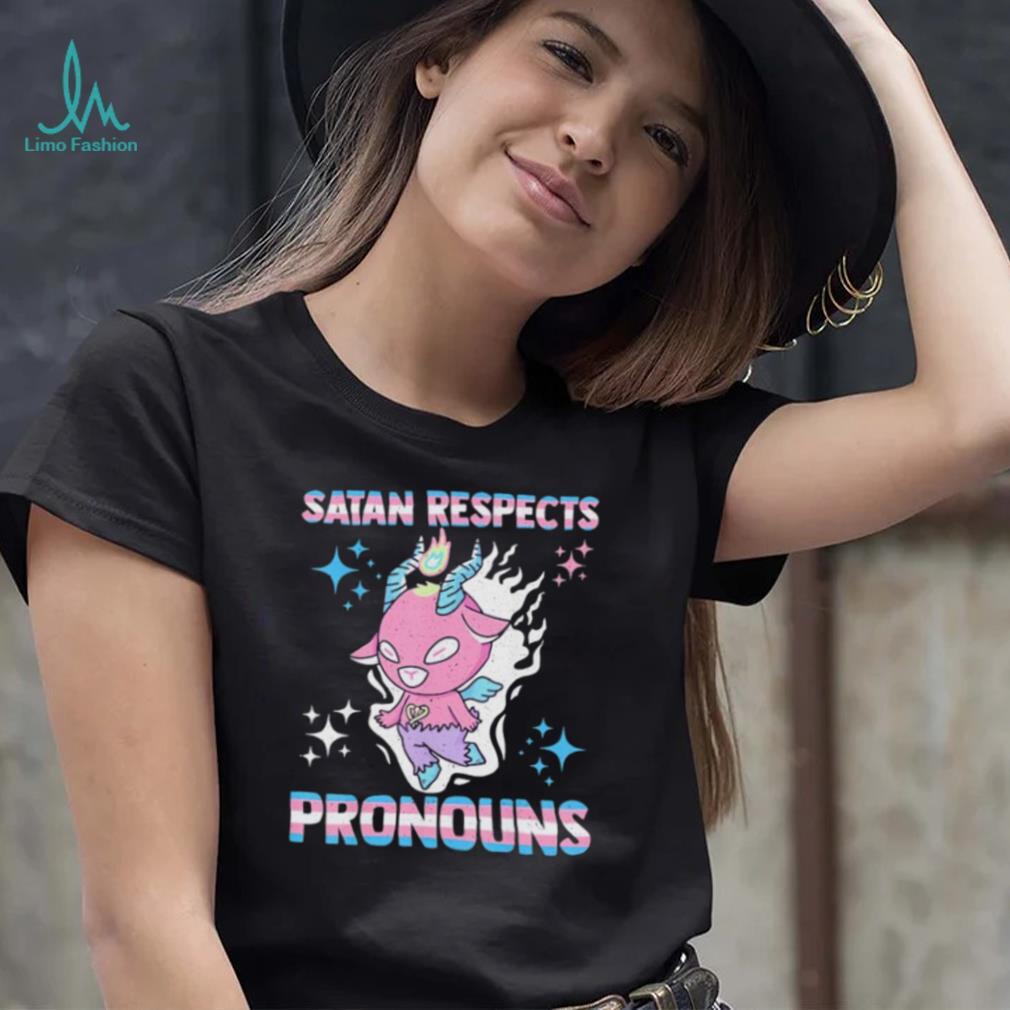 Satan Respects Pronouns gay LGBT shirt Satan Respects Pronouns gay LGBT shirt