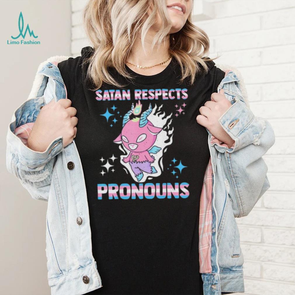 Satan Respects Pronouns gay LGBT shirt Satan Respects Pronouns gay LGBT shirt