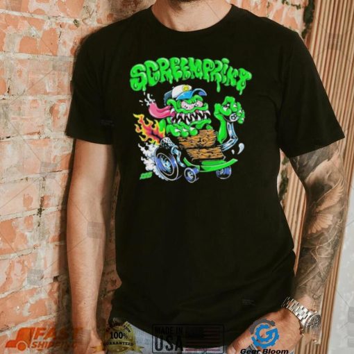 Screen Printing Ramune Sketch Shirt