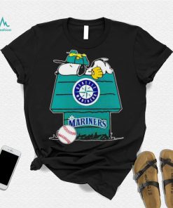 Seattle Mariners Snoopy And Woodstock The Peanuts Baseball shirt