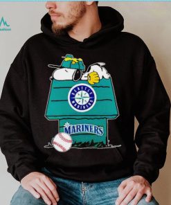 Seattle Mariners Snoopy And Woodstock The Peanuts Baseball shirt