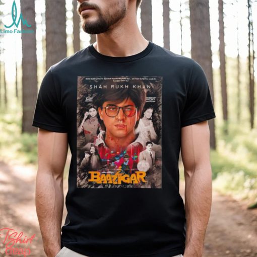Shahrukh Khan Baazigar Artwork picture shirt