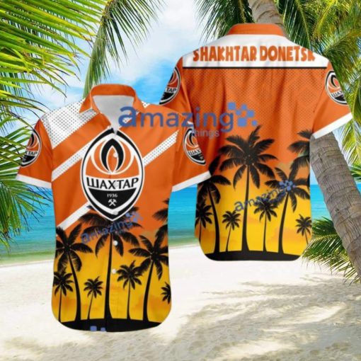 Shakhtar Donetsk FC Logo Button Down Hawaiian Shirt Hip Summer Trend