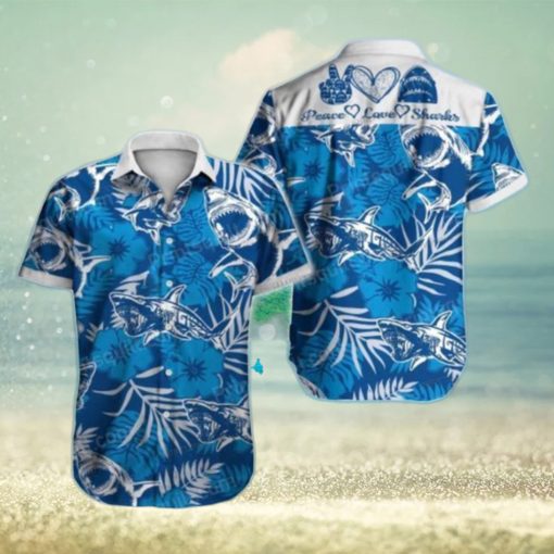 Shark Lovers Hawaiian Shirt Best Gift