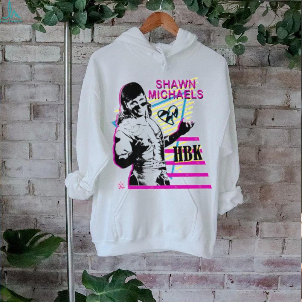 Shawn Michaels American retired professional wrestler HBK Neon Poster T Shirt Shawn Michaels American retired professional wrestler HBK Neon Poster T Shirt