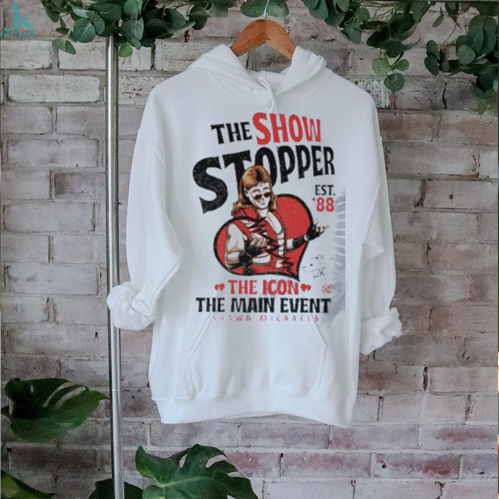 Shawn Michaels The Show Stopper The Icon The Main Even Signature T Shirt Shawn Michaels The Show Stopper The Icon The Main Even Signature T Shirt