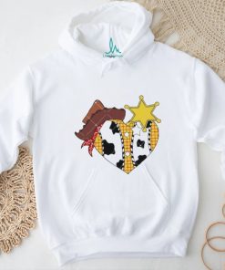 Sheriff Woody Pride Love Heart Valentines Toy Story shirt