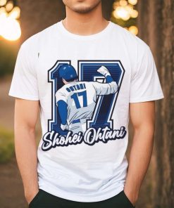 Shohei Ohtani Back 17 Los Angeles Dodgers Baseball shirt