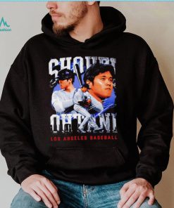 Shohei Ohtani Los Angeles Dodgers baseball player portrait signature 2024 shirt