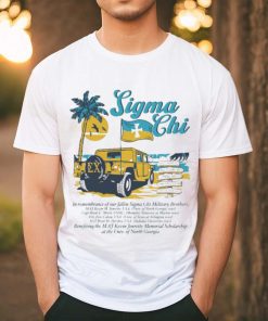 Sigma Chi Military Sigs T shirt