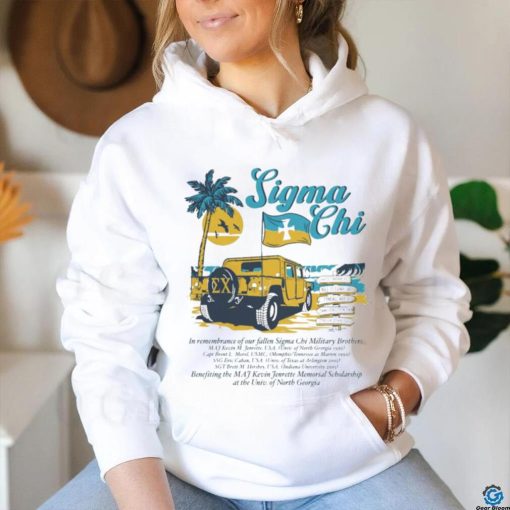 Sigma Chi Military Sigs T shirt