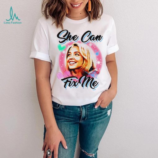 Siobhan Roy she can fix me portrait shirt