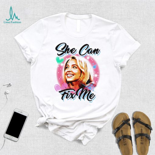 Siobhan Roy she can fix me portrait shirt