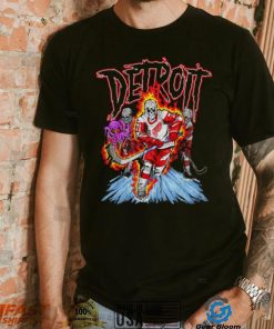 Skeleton Detroit hockey shirt