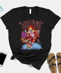 Skeleton Detroit hockey shirt