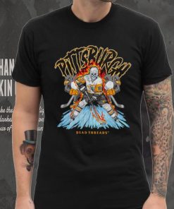 Skeleton Pittsburgh hockey shirt