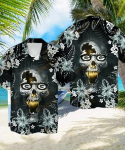 Skull Green Bay Packers Hawaiian Shirt