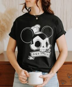 Skull Mickey Public Domain T shirt