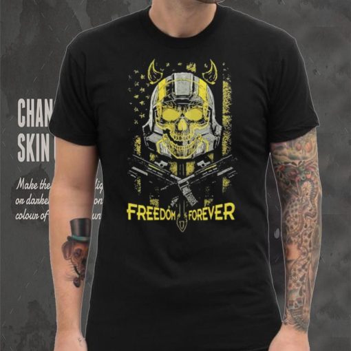Skull freedom forever shirt