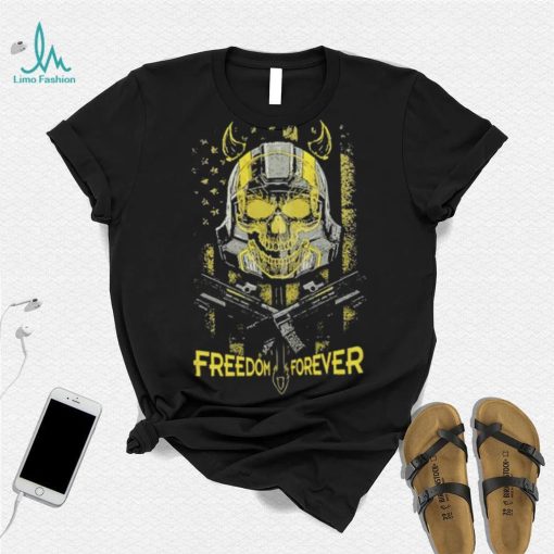 Skull freedom forever shirt