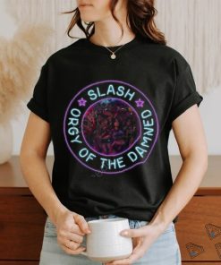 Slash Store Orgy Of The Damned Cover Art Neon Sign shirt