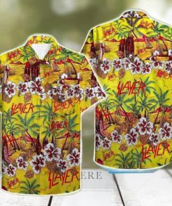 Slayer Tropical Flowers 2024 Summer Trending Hawaiian Shirt