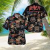 Slayer Tropical Flowers 2024 Summer Trending Hawaiian Shirt