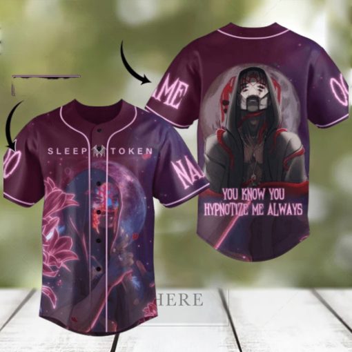 Sleep Token You Know You Hypnotize Me Always Custom Baseball Jersey