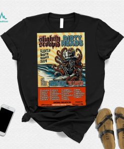 Slightly Stoopid & Dirty Heads Summer 2024 Poster shirt