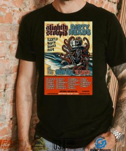 Slightly Stoopid & Dirty Heads Summer 2024 Poster shirt