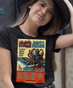 Slightly Stoopid & Dirty Heads Summer 2024 Poster shirt