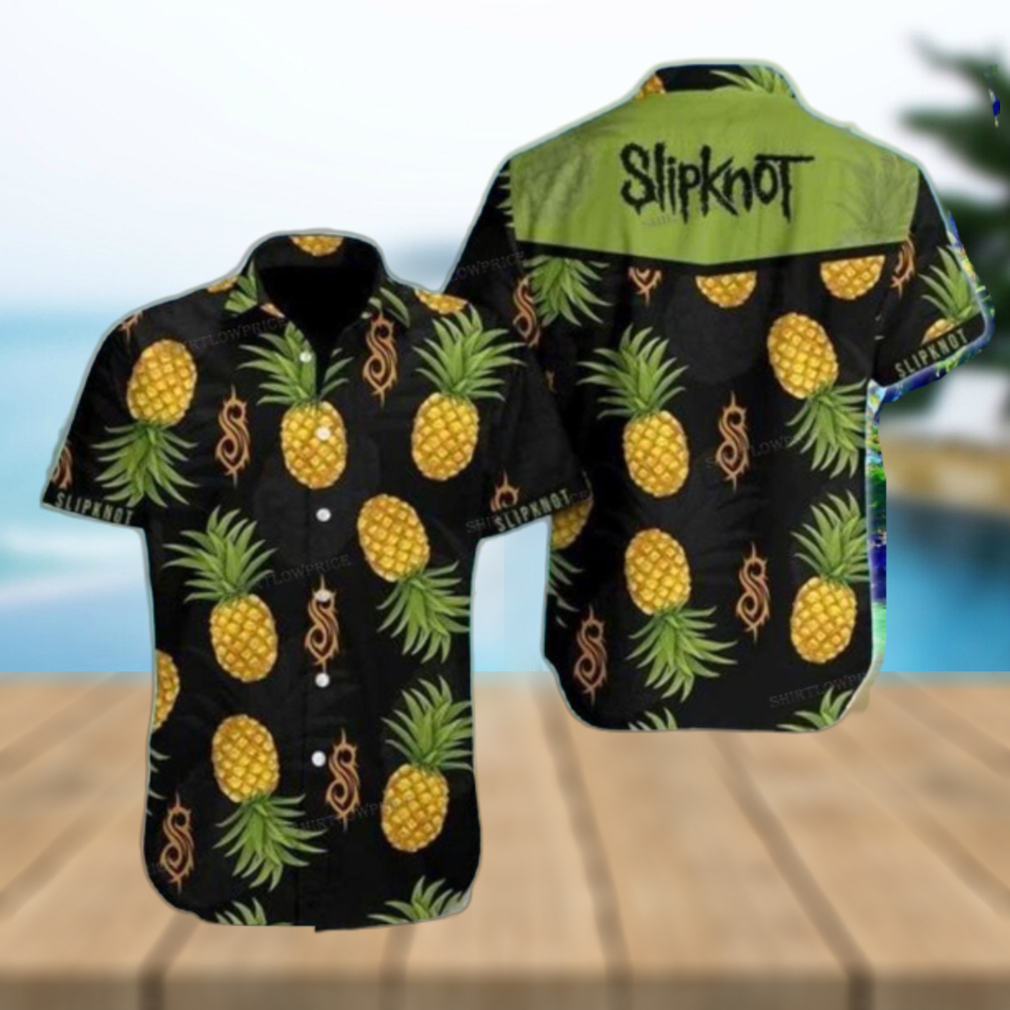 Slipknot Pineapple Tropical Hawaiian Shirt Best Gift Slipknot Pineapple Tropical Hawaiian Shirt Best Gift