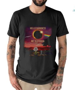 Snoopy Solar Eclipse Hello Darkness My Old Friend April 8 2024 Shirt