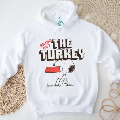Snoopy The Peanuts bring out the Turkey shirt
