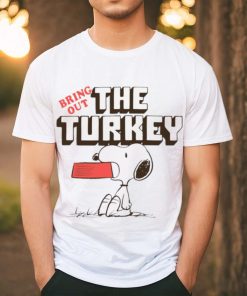 Snoopy The Peanuts bring out the Turkey shirt