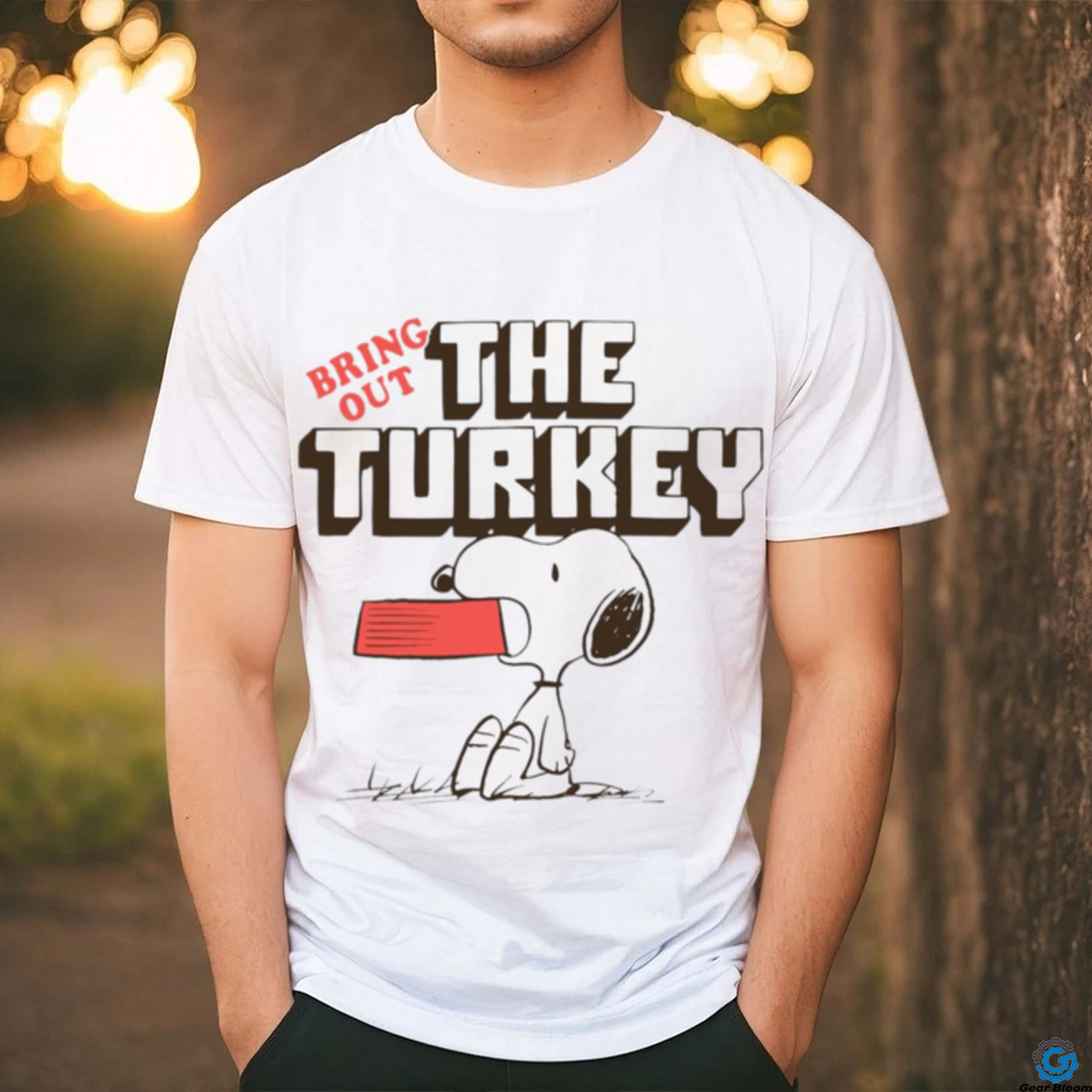 Snoopy The Peanuts bring out the Turkey shirt - Limotees