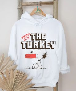 Snoopy The Peanuts bring out the Turkey shirt